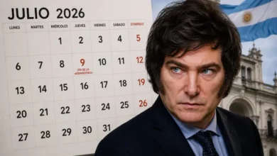 Calendario de feriados de julio