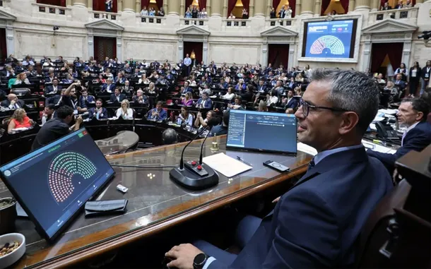 Sesión del Congreso argentino