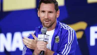 Lionel Messi y Lamine Yamal en la final del Mundial 2026