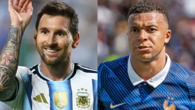 Lionel Messi y Kylian Mbappé en acción durante el Mundial 2026