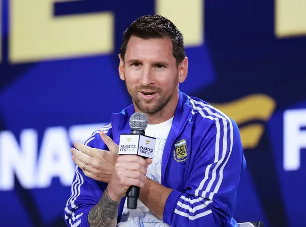 Lionel Messi y Lamine Yamal en la final del Mundial 2026