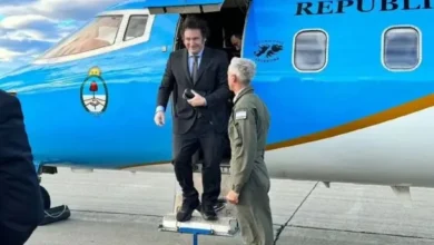 Javier Milei en un evento político