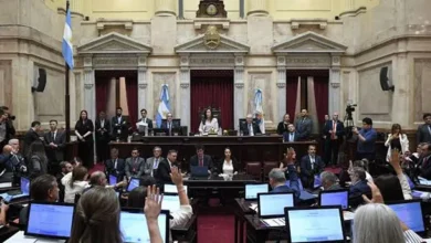El Senado en sesión