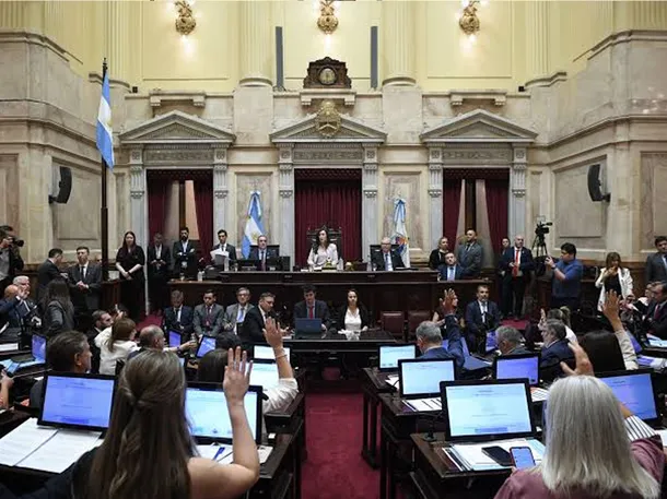 El Senado en sesión