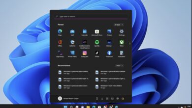Nueva pantalla de inicio del buscador de Windows 11