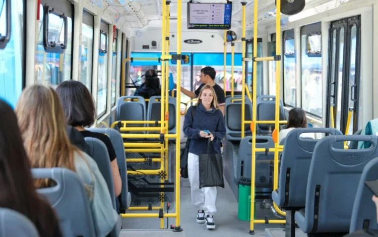 Imagen de un autobús urbano en Córdoba