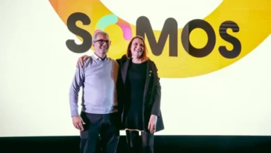 Jhon Boretto y Mariela Marchisio en el acto de asunción