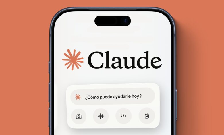 Interfaz de Claude en escritorio, mostrando la pantalla de carga