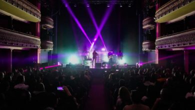 Imagen de la primera noche del ciclo Rock Real – Tributos en el Teatro Real de Córdoba