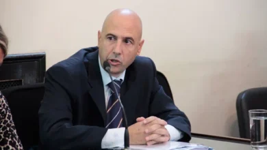 Imágenes de la detención del comisario Alejandro Falcón
