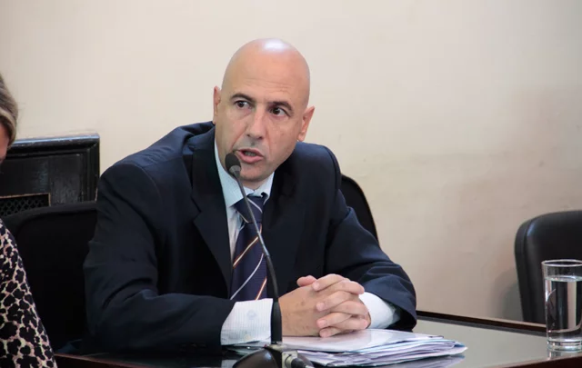 Imágenes de la detención del comisario Alejandro Falcón