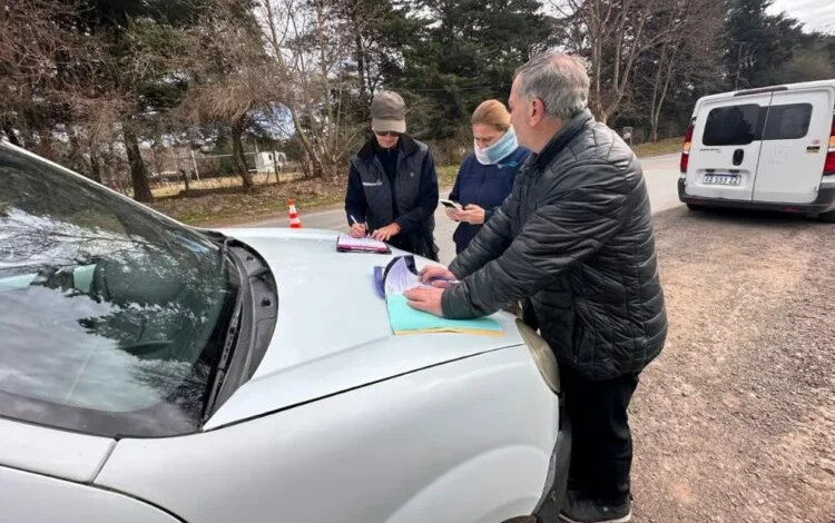Camión con carga de carne detenido durante control de ruta en Mendiolaza, Córdoba