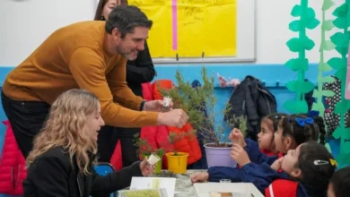 Estudiantes cordobeses participando en actividades de educación ambiental