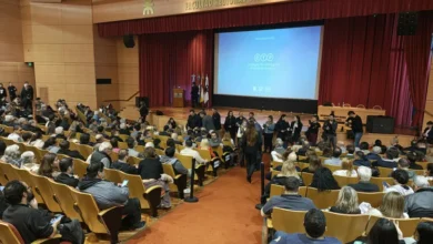 Gobernador Martín Llaryora en el lanzamiento del Colegio Preuniversitario Técnico de la UTN