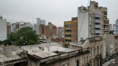 Imagen de un cielo nublado en Córdoba