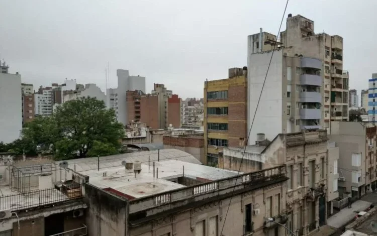 Imagen de un cielo nublado en Córdoba