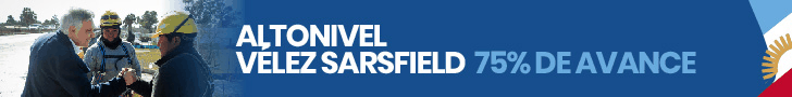 75% de avance del altonivel de Velez Sarsfield