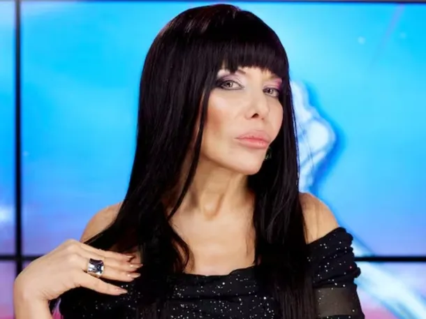Moria Casán en una escena de su serie biográfica