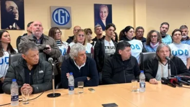 Docentes en protesta por la crisis educativa en Argentina