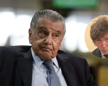 Eduardo Eurnekian en una entrevista mientras discute la extensión de la concesión aeroportuaria