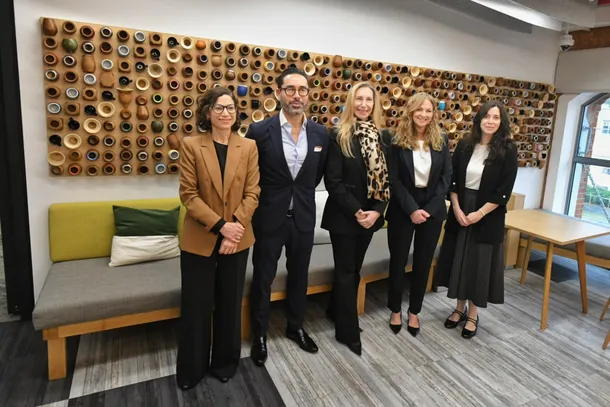 Karina Milei en las oficinas de Google en Buenos Aires