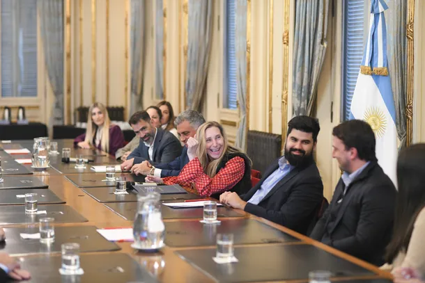 Karina Milei en la Casa Rosada