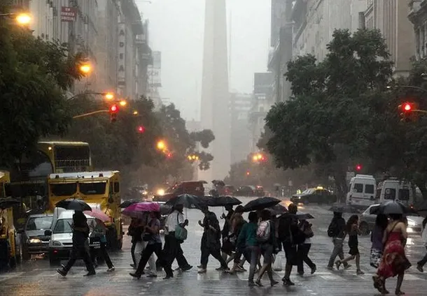 Lluvias en el Área Metropolitana de Buenos Aires