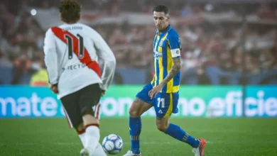 Imagen de los jugadores de River Plate durante un partido