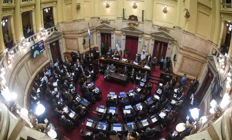 Patricia Bullrich en el Senado
