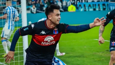 Partido entre Tigre y Racing en el Torneo Clausura