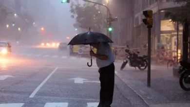 Lluvias en Buenos Aires