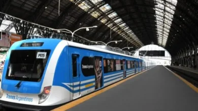 Trenes Argentinos en la estación Retiro