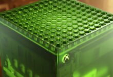 Xbox Series X edición 25 aniversario, consola transparente