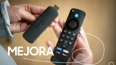 Amazon Fire TV Stick en pantalla