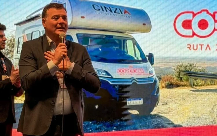Darío Capitani, presidente de Agencia Córdoba Turismo, presenta la nueva fase de la Ruta del Motorhome en la FIT 2026