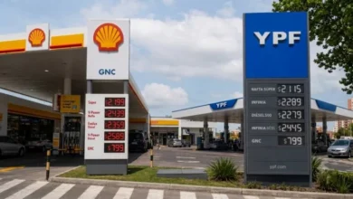 Estación de servicio YPF en avenida Fuerza Aérea, Córdoba