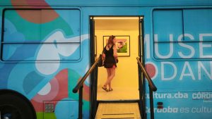 Obra de Carlos Alonso en el Museo Rodante de Córdoba