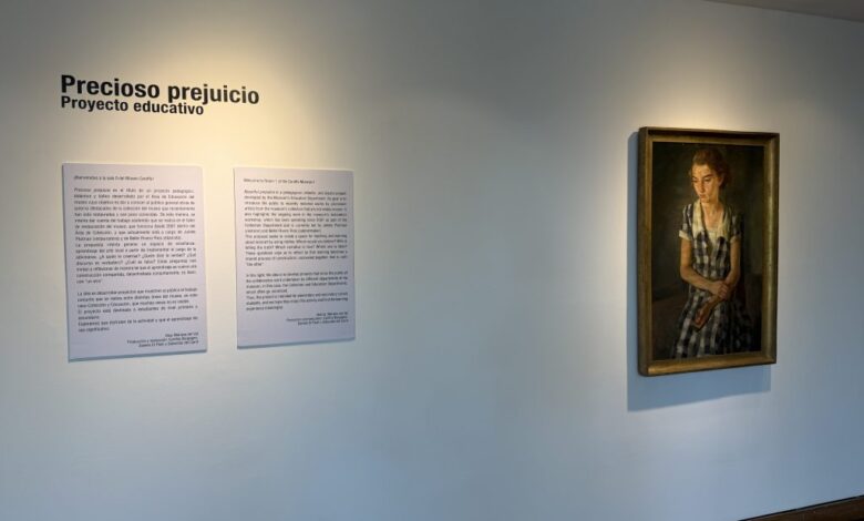 Obra restaurada recientemente expuesta en la Sala 0 del Museo Provincial de Bellas Artes Emilio Caraffa