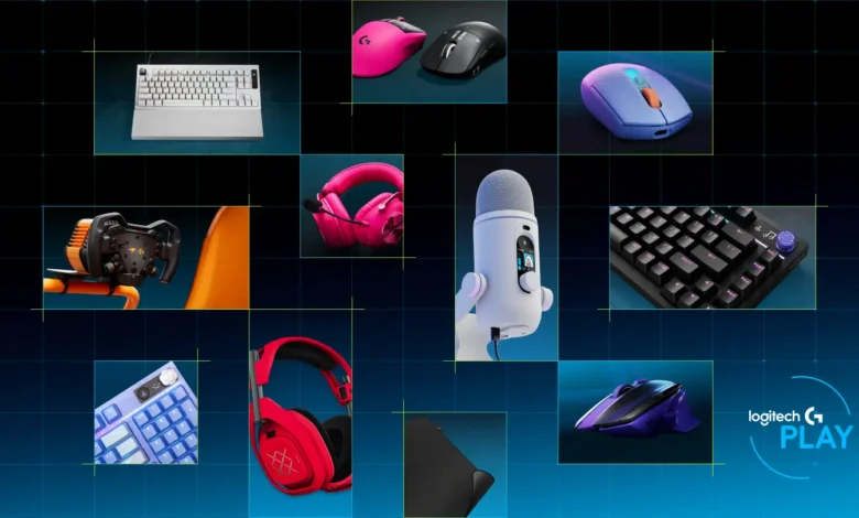 Ratón PRO X3 SUPERSTRIKE de Logitech sobre fondo negro