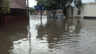 Ejercicio de simulacro de inundación en Villa Páez con brigadas y centro de mando