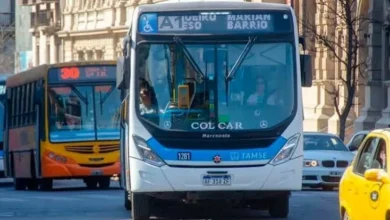 Representantes de la UTA Córdoba en una reunión de negociación paritaria con la municipalidad y Fetap