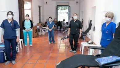 Colecta de sangre en el Cabildo Histórico de Córdoba durante el Mes de Concientización sobre el Cáncer Infantil