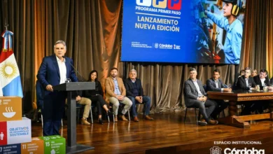 Gobernador Martín Llaryora inaugura la nueva edición del Programa Primer Paso con jóvenes participantes