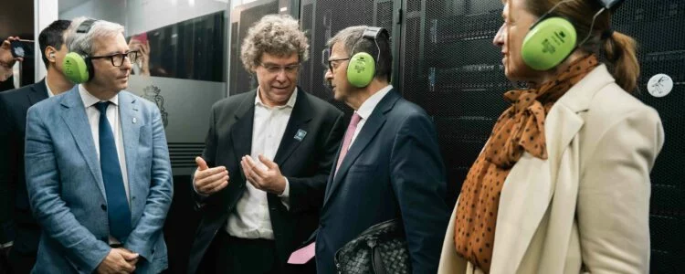 Supercomputadora Helvetios instalada en el Data Center de la Ciudad Universitaria de la UNC