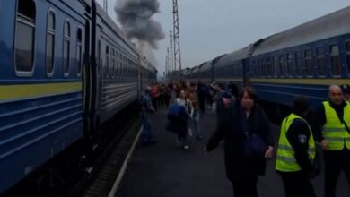 Dron ruso impacta locomotora cerca de la frontera polaco-ucraniana