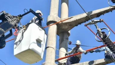 Pantalla de la aplicación Energía Collect mostrando mapa de la red eléctrica de Córdoba
