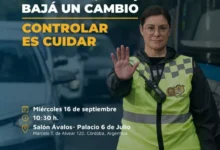 Salón Ávalos del Palacio 6 de Julio durante la presentación de la Campaña de Seguridad Vial 2026