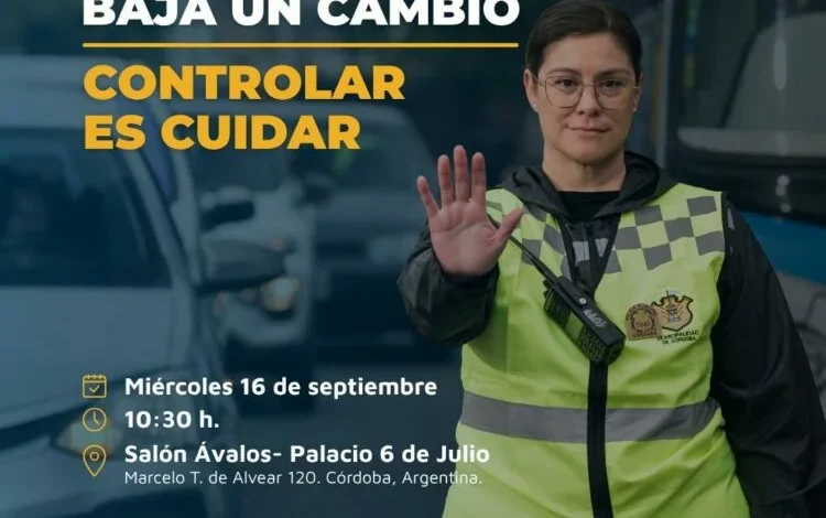 Salón Ávalos del Palacio 6 de Julio durante la presentación de la Campaña de Seguridad Vial 2026
