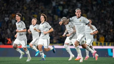 Leandro Paredes celebra tras la victoria de Boca en la Copa Argentina