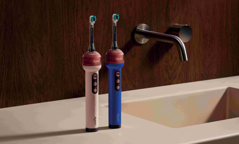 Cepillo de dientes Dyson CameraJet con cámara e irrigador